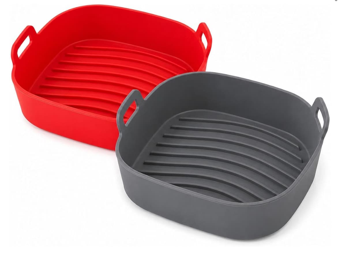 Cestos de silicone p/ Air Fryer