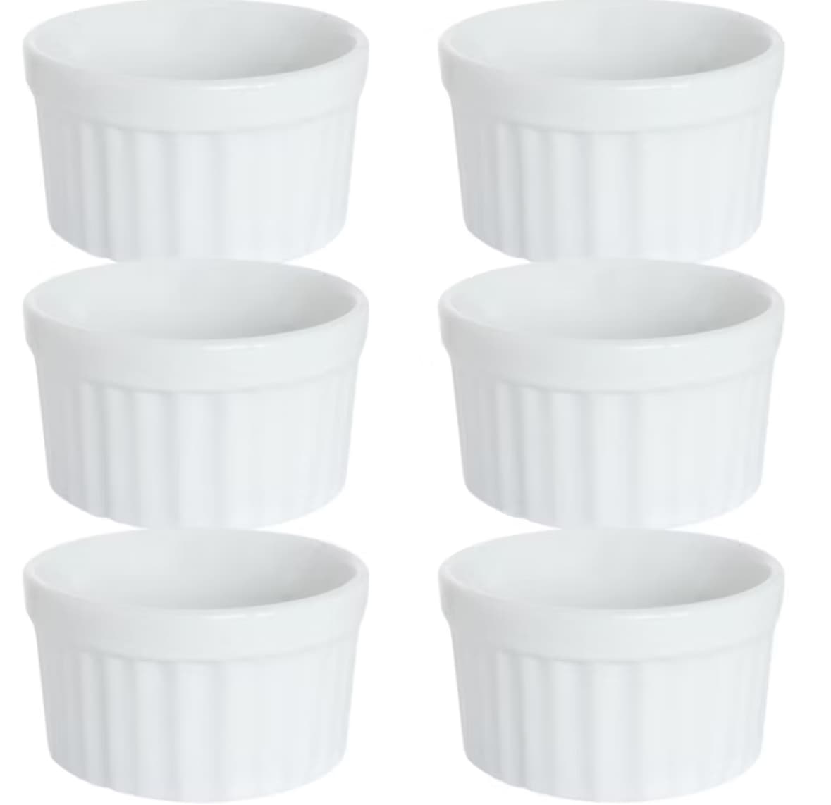 Ramequins de porcelana